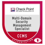 Check Point Multi Domain Security Management Specialist Certification Badge