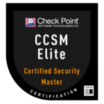Check Point Certified Security Master Elite Badge