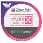 Check Point 5 Star Partner Accredatation Badge
