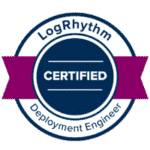 LogRhythm Certified Deployment Engineer Accreditation Badge