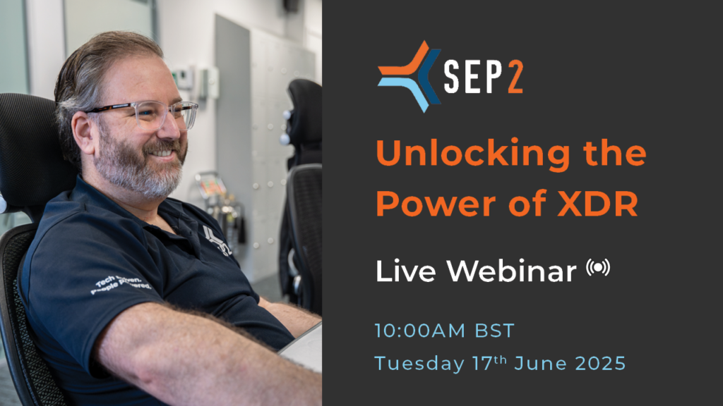 Unlock the Power of XDR SEP2 Webinar LinkedIn Event Banner