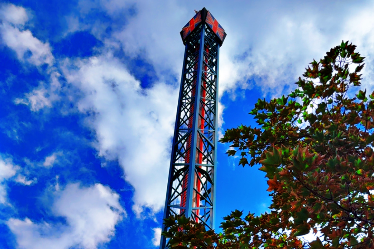 picture of a ride at Pleasure Beach in Blackpool